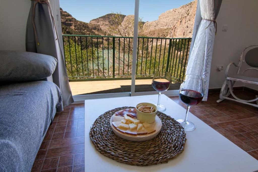 Villa La Barberia De Miguel El Chorro Esterno foto