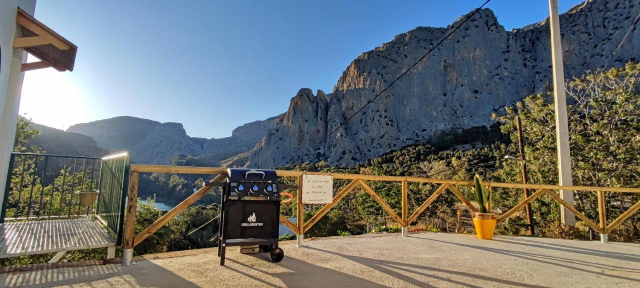 Villa La Barberia De Miguel El Chorro Esterno foto