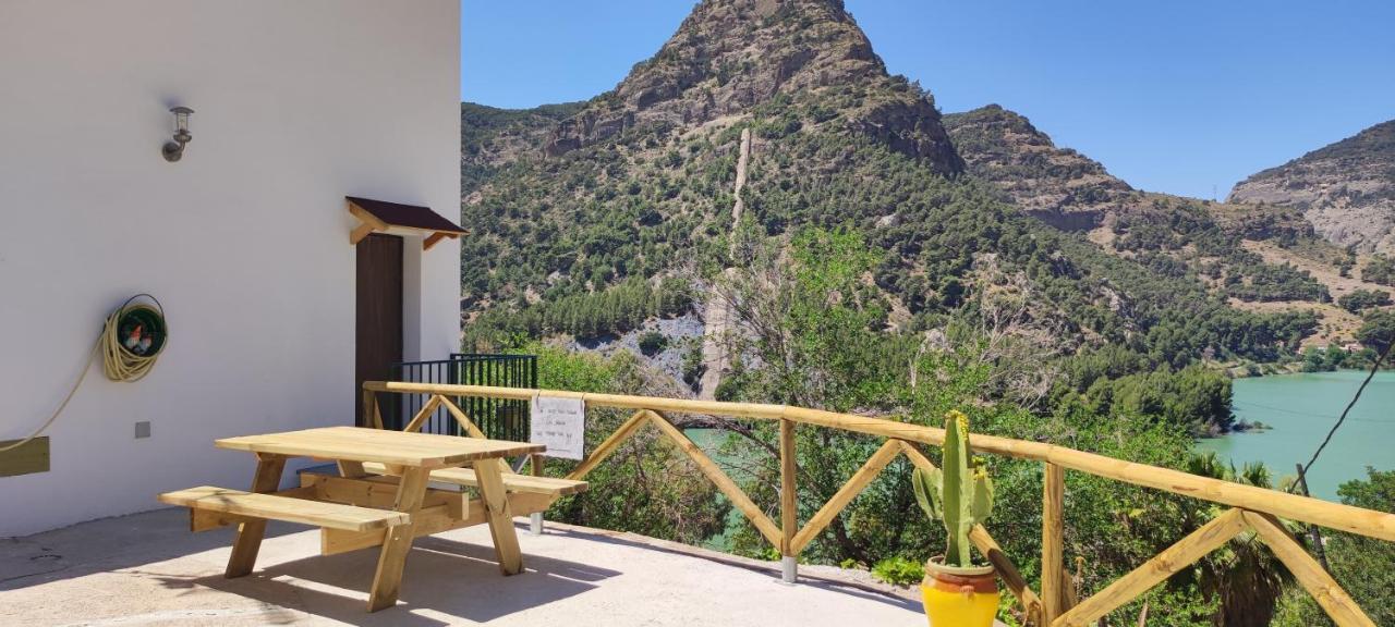 Villa La Barberia De Miguel El Chorro Esterno foto